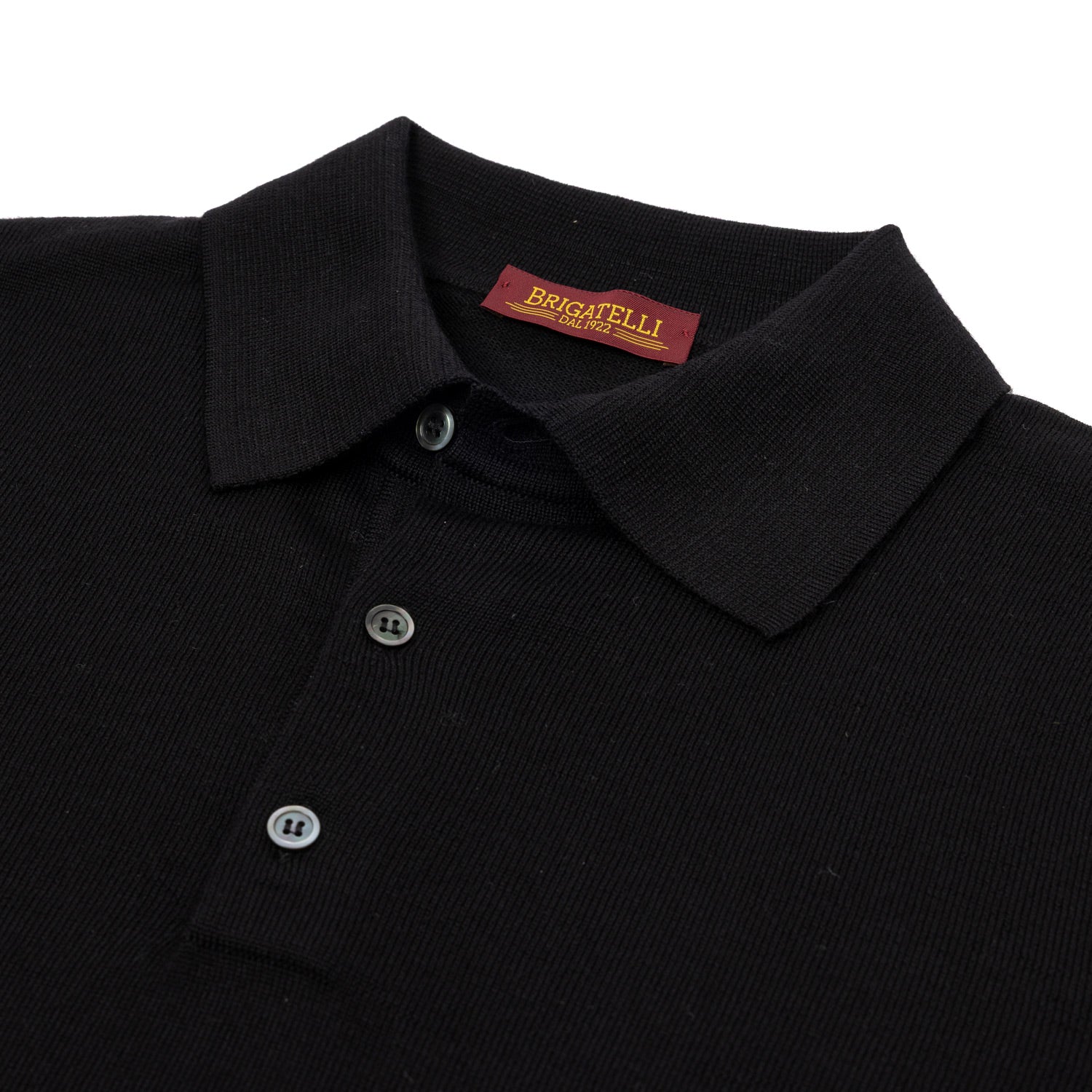 Brigatelli dal 1922 per Michael Jondral: Strickpolo aus feinster Merinowolle - 12 Gauge Merino Extrafine